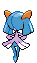 #281 Kirlia sprite Posterior Shiny
