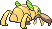 #290 Nincada sprite Posterior Shiny