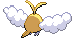 #333 Swablu sprite Posterior Shiny