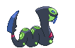 #336 Seviper sprite Posterior Shiny