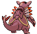 #348 Armaldo sprite Posterior Shiny
