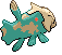 #369 Relicanth sprite Posterior Shiny