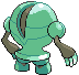 #379 Registeel sprite Posterior Shiny