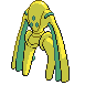 #386 Deoxys Defensa sprite Posterior Shiny