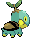 #387 Turtwig sprite Posterior Shiny