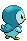 #393 Piplup sprite Posterior Shiny