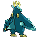#395 Empoleon sprite Posterior Shiny