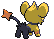 #403 Shinx sprite Posterior Shiny