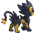#405 Luxray sprite Posterior Shiny