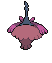 #413 Wormadam Basura sprite Posterior Shiny
