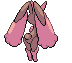 #428 Lopunny sprite Posterior Shiny