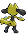 #447 Riolu sprite Posterior Shiny