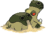 #450 Hippowdon sprite Posterior Shiny