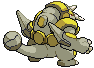#464 Rhyperior sprite Posterior Shiny