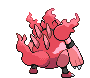 #467 Magmortar sprite Posterior Shiny