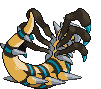 #487 Giratina Origen sprite Posterior Shiny