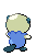 #501 Oshawott sprite Posterior Shiny