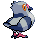 #519 Pidove sprite Posterior Shiny