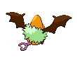 #528 Swoobat sprite Posterior Shiny