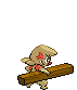 #532 Timburr sprite Posterior Shiny