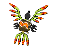 #561 Sigilyph sprite Posterior Shiny