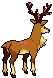 #586 Sawsbuck sprite Posterior Shiny