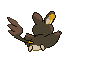 #587 Emolga sprite Posterior Shiny