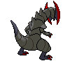 #612 Haxorus sprite Posterior Shiny