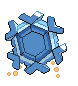 #615 Cryogonal sprite Posterior Shiny