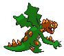#621 Druddigon sprite Posterior Shiny