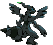 #644 Zekrom sprite Posterior Shiny