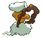 #645 Landorus sprite Posterior Shiny