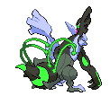 #646 Kyurem Negro sprite Posterior Shiny
